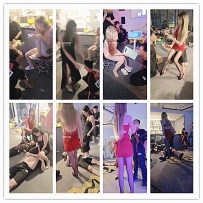 乖乖 酒吧玩双狗