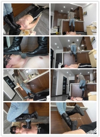 【彼岸花】平底靴踩踏呦狗