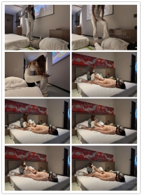 【精神小妹】8月最新裸足玩DD狂吐33分