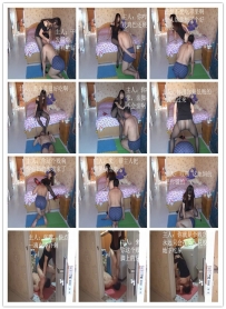 【小刚流浪记】性感漂亮东北女王的脚性厕奴