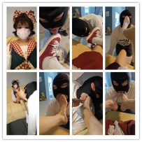 【奶味小仙女】cos洛丽塔-脏鞋白袜诱惑脚耳光踩踏坐脸