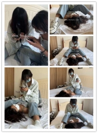 【208宿舍】 女m系列：被素人无意识坐肚子