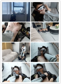【黑丝诱惑】素人篇：甜品店收银员希雯初次调教