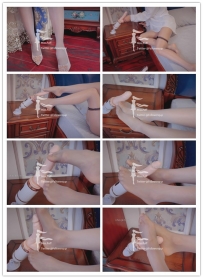 【绝美小怡女神】 最新 性感丝袜第一视角玩DD