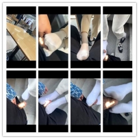 【精神小妹】小年白袜玩DD花样狂吐