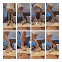 【绝美天一女神】十一月最新填鞋底最佳承受力狂吐