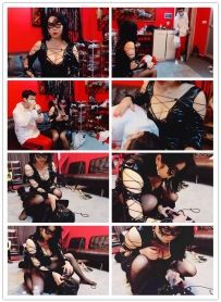 【绝美冷狐女王】高端巨作全方面羞辱外卖哥 完整版
