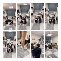 深情 女高踢